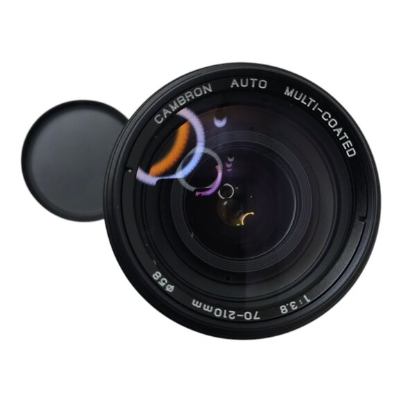Cambron f/3.8 Telephoto Multi-Coated Lens 70 - 210mm Pentax Mount 1405255 Japan - Picture 8 of 16